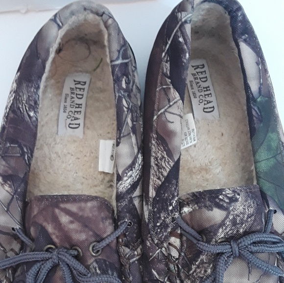 RedHead Camo / Lined slippers 10 NWOT. Makes For a Nice &.Thoughtful 🎄⛄/ gift. - Picture 3 of 4